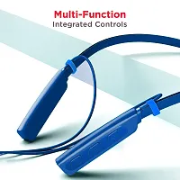 New WeRock True Wireless B235 Blast Sound Quick Charge Bluetooth Neckband Super Sound W44 Bluetooth Headset (Blue, In the Ear)-thumb1