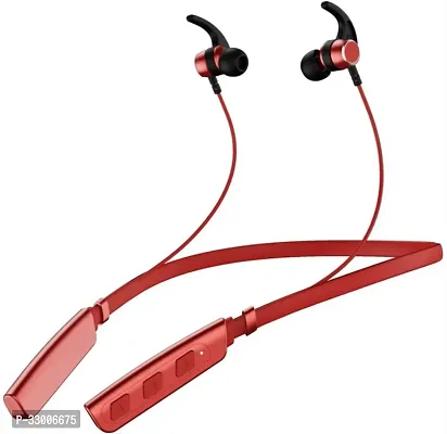 WeRock True Wireless B235 Blast Sound Quick Charge Bluetooth Neckband Super Sound W3 Bluetooth Headset (Red, In the Ear)-thumb0