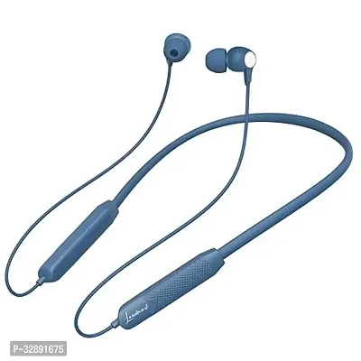 LM BH137 Wireless Bluetooth Neckband with Mic, Bass Sound, 10mm Driver, Bluetooth v5.1, Magnetic Earbuds, 36Hrs Battery Life, Voice Assistant  Easy Access Controls - Blue-thumb0