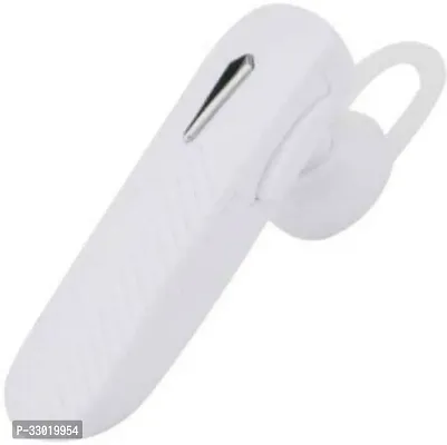 New WeRock K1 Single Ear Wireless Earbuds Bluetooth Headset with mic W364 Bluetooth Headset (White, True Wireless)-thumb0