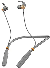 New WeRock True Wireless B235 Blast Sound Quick Charge Bluetooth Neckband Super Sound W14 Bluetooth Headset (Grey, In the Ear)-thumb1