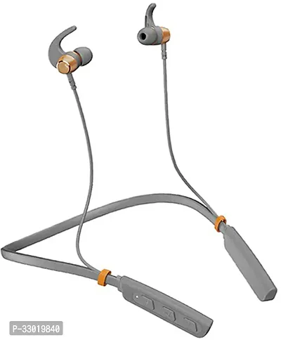 New WeRock True Wireless B235 Blast Sound Quick Charge Bluetooth Neckband Super Sound W23 Bluetooth Headset (Grey, In the Ear)-thumb0