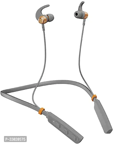 New WeRock True Wireless B235 Blast Sound Quick Charge Bluetooth Neckband Super Sound W51 Bluetooth Headset (Grey, In the Ear)-thumb0