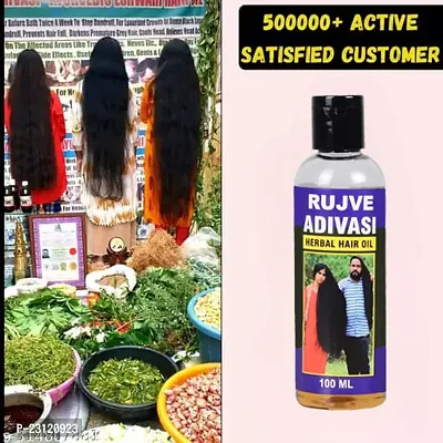 Adivasi Neelambari All Type of Hair Problem Herbal Growth Hair Oil Dandruff Control-Hair Loss Control-Long Hair-Hair Regrowth Hair Oil with Goodness of and Loki Oil Hair 100 ML Hair Oil(100 ml)-PACK-1-thumb3