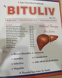 Amvia Pharma Bitu-Liv Syrup 200ml - Natural Therapy for Liver Health | Hepatoprotective-thumb2
