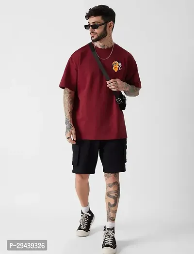 Men's Graphic Printed Oversized Tshirt