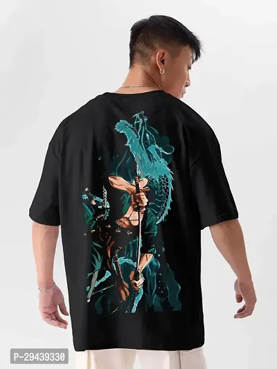 Men's Graphic Printed Oversized Tshirt-thumb0