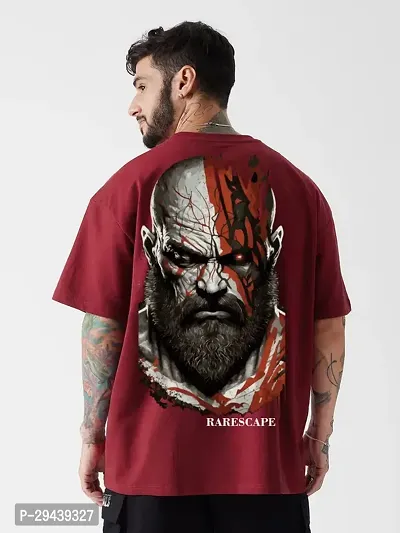 Men's Graphic Printed Oversized Tshirt-thumb0