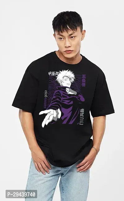 Men's Graphic Printed Oversized Tshirt-thumb0