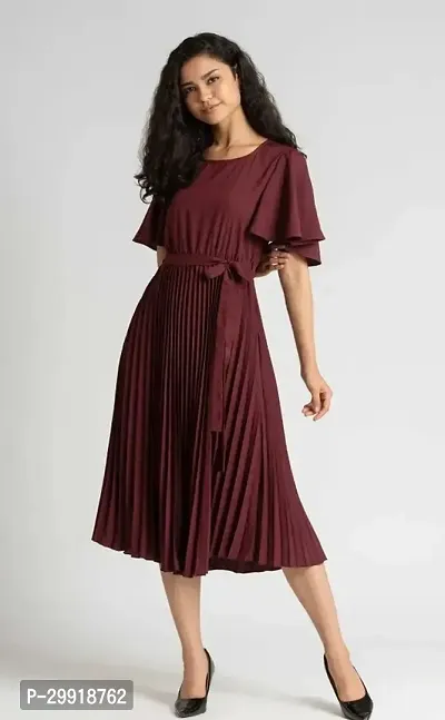 Trendy Stylish Crepe Dress for Women