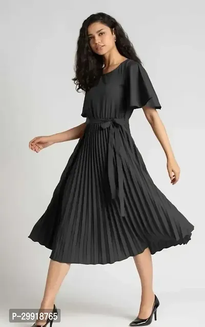 Trendy Stylish Crepe Dress for Women