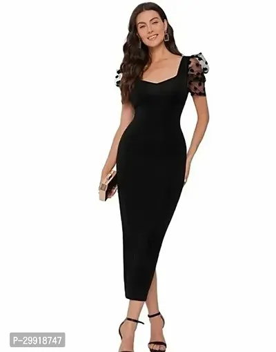 Trendy Stylish Crepe Dress for Women