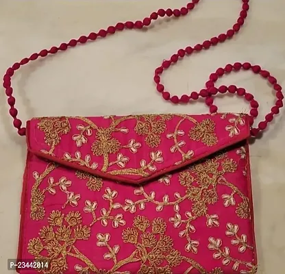 Stylish Fabric  Sling Bag For Women