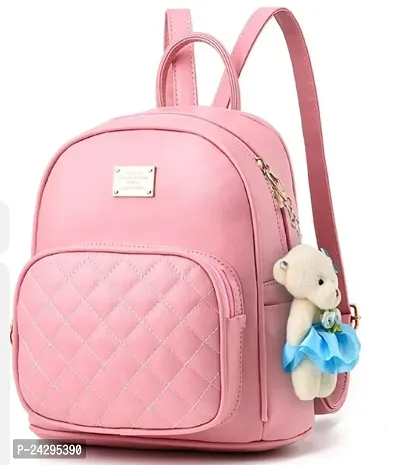 Classy Solid Backpacks  for Women-thumb0