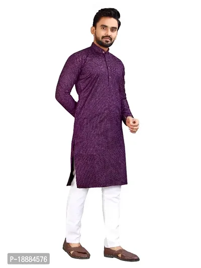 MEN FANCY PARTY AND WEDDING WEAR KURTA-thumb4