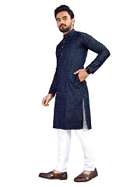 MEN FANCY PARTY AND WEDDING WEAR KURTA-thumb2