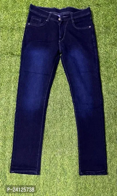 Fancy Knitted Jeans For Men-thumb0