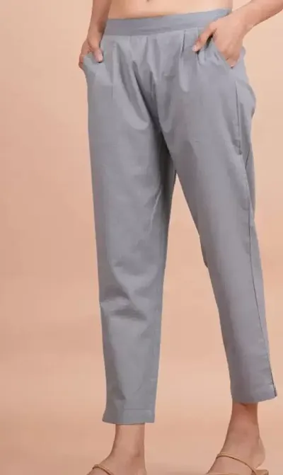 Regular Fit Women Trousers