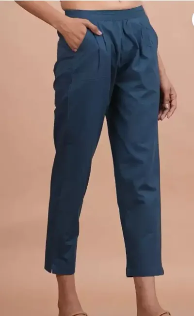 Regular Fit Women Trousers