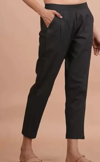 Regular Fit Women Trousers