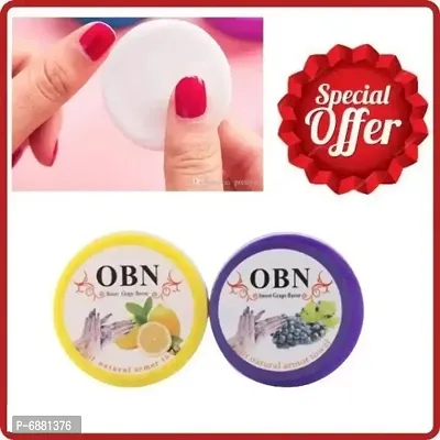 OBN nail paint remover is providing Pre-Moistened Nail Paint Remover Nature Fruit pack of 2