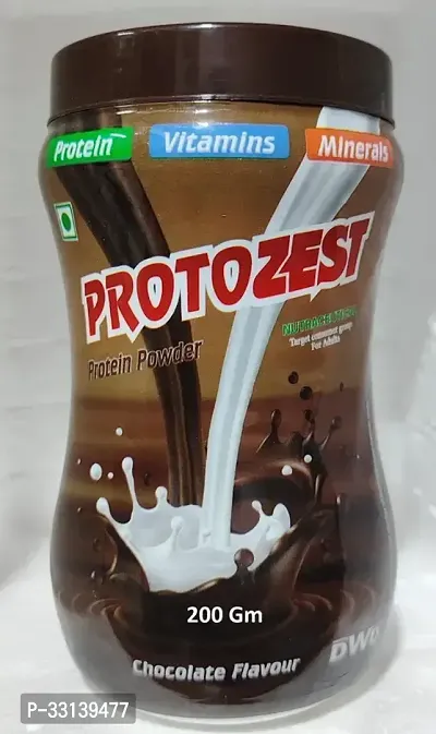 Protein Powder With Vitamins and Minerals For Energy Nutrition Strength Muscle Weight Growth Daily Wellness Health Support  Chocolate  200gm