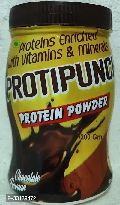 Protein Powder Vitamin B12 Calcium Energy Strength Muscle Growth Nutrition  Chocolate  200Gm