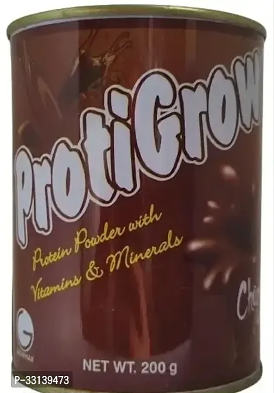 Protein Powder With Vitamin Mineral For Nutrition Energy Strength Weight Muscle Growth Daily Wellness  Chocolate  200gm