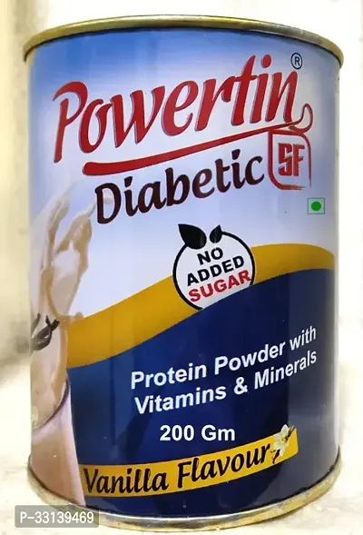 Protein Powder For Maintain Sugar Level Weight Management Energy Nutrition Health Support  Vanilla  200 Gm