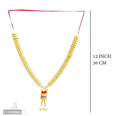 Ayodhya Bhakti Moti Haar Necklace for MURTI Mala and Photo Frame-thumb3