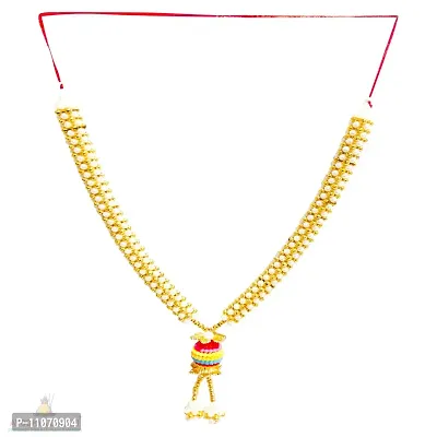 Ayodhya Bhakti Moti Haar Necklace for MURTI Mala and Photo Frame-thumb2