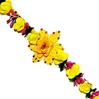 Yellow Jwellery Set for Women & Girls for Haldi !! Mehandi !! Bridal !! Baby Shower !! Marriage & Wedding-thumb2