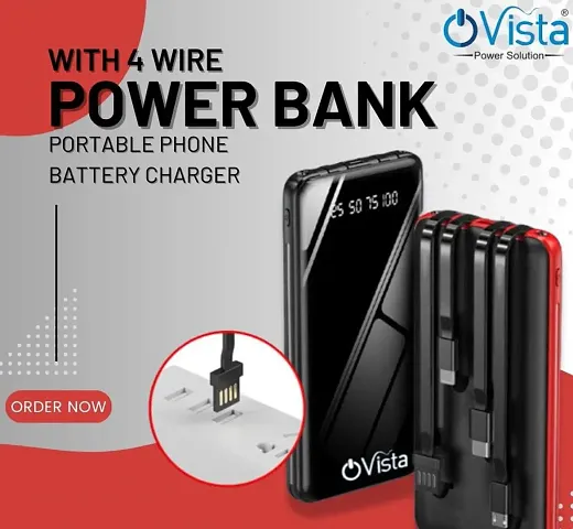Ovista 10000 mAh 12 W Fast Charging Power Bank
