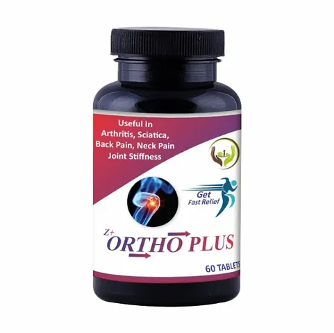 GH AYURVEDIC Ortho Tablets | Pain Relief Tablets | Naturally tackle body pain suitable for Men  Women( 60 Tablet) ( pack of 1)