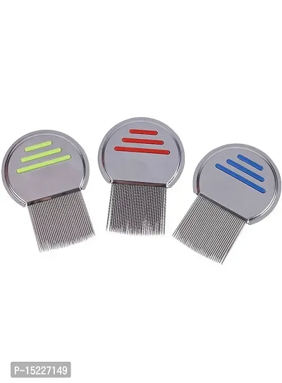 Premium Lice Comb With Steel Teeth Removes Lice Nits Nit Free Hair V Comb Hair Care Others-thumb3