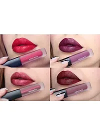 Krishna liquid Matte Me Lipsticks (set of 4)-thumb1