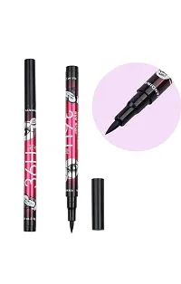 5in1 Lipstick, Kajal with 36H Black Eyeliner waterproof-thumb3