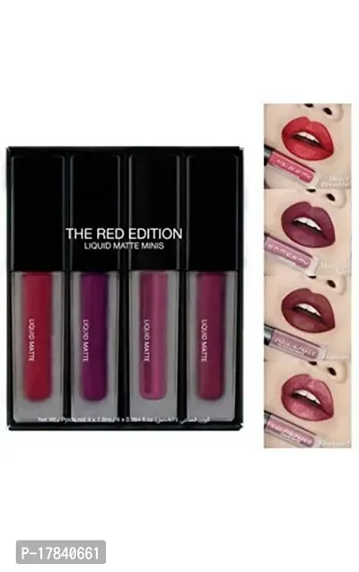 Sunisa foundation with 4pcs Matte Me Liquid Lipsticks-thumb4