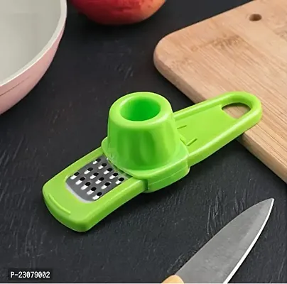 Premium Quality Plastic Garlic Ginger Grater Plastic Chopper Kitchen Tool-thumb0