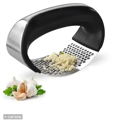 Premium Quality Garlic Press Garlic Crusher,Stainless Steel Kitchen Garlic Presser Garlic Crusher Stainless Steel Garlic Chopper Dishwasher Safe