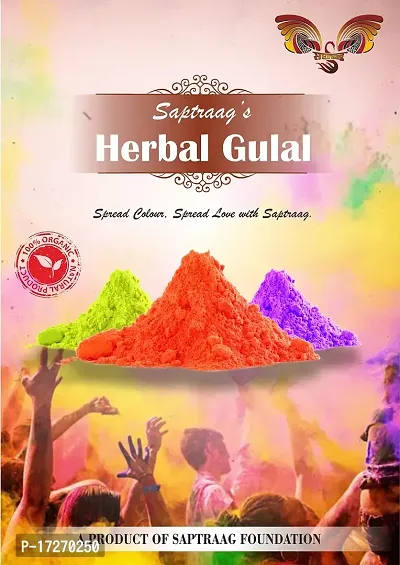 Saptraag Gulal (Red, 100 gm)-thumb2