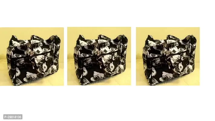 Stylish Fancy Designer Fabric Handbags For Women Pack Of 3
