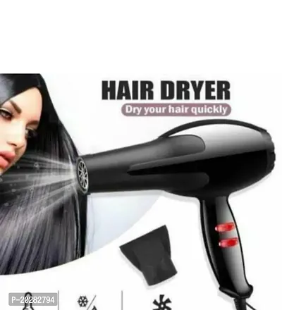 6130 Professional Hair Dryer for Men and Women with Styling Nozzle, 2 Speed 2 Heat Settings Cool Button, Concentrator, Diffuser with Detachable Filter-thumb0