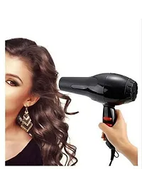 6130 Professional Hair Dryer for Men and Women with Styling Nozzle, 2 Speed 2 Heat Settings Cool Button, Concentrator, Diffuser with Detachable Filter-thumb2