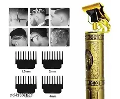 Hair Trimmer For Men Buddha Style Trimmer, Professional Hair Clipper, Adjustable Blade Clipper, Shaver For Men, Retro Oil Head Close Cut Trimming Machine, 1200 mah battery-thumb1