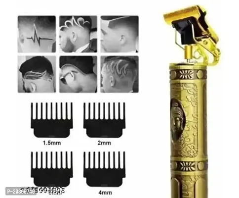 Hair Trimmer For Men Buddha Style Trimmer, Professional Hair Clipper, Adjustable Blade Clipper, Shaver For Men, Retro Oil Head Close Cut Trimming Machine, 1200 mah battery-thumb2