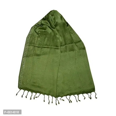 Womens Stole solid Cotton Bland