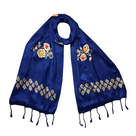 Trendy Womens Cotton Blend Daily Wear Stoles