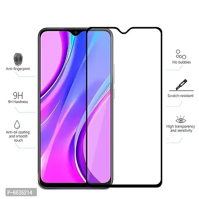 Premium 11D Tempered Glass for Redmi 9A Sport Screen Guard Full HD Quality Edge to Edge Coverage-thumb2