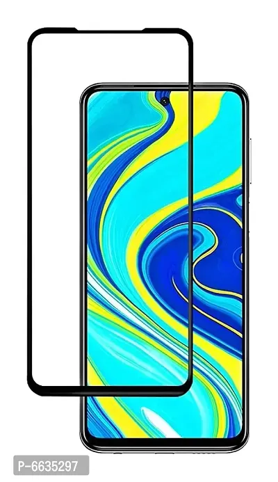 Premium 11D Tempered Glass for Redmi Note 9 Pro Screen Guard Full HD Quality Edge to Edge Coverage-thumb0